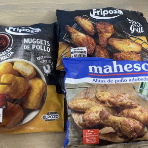 Alitas pollo congeladas